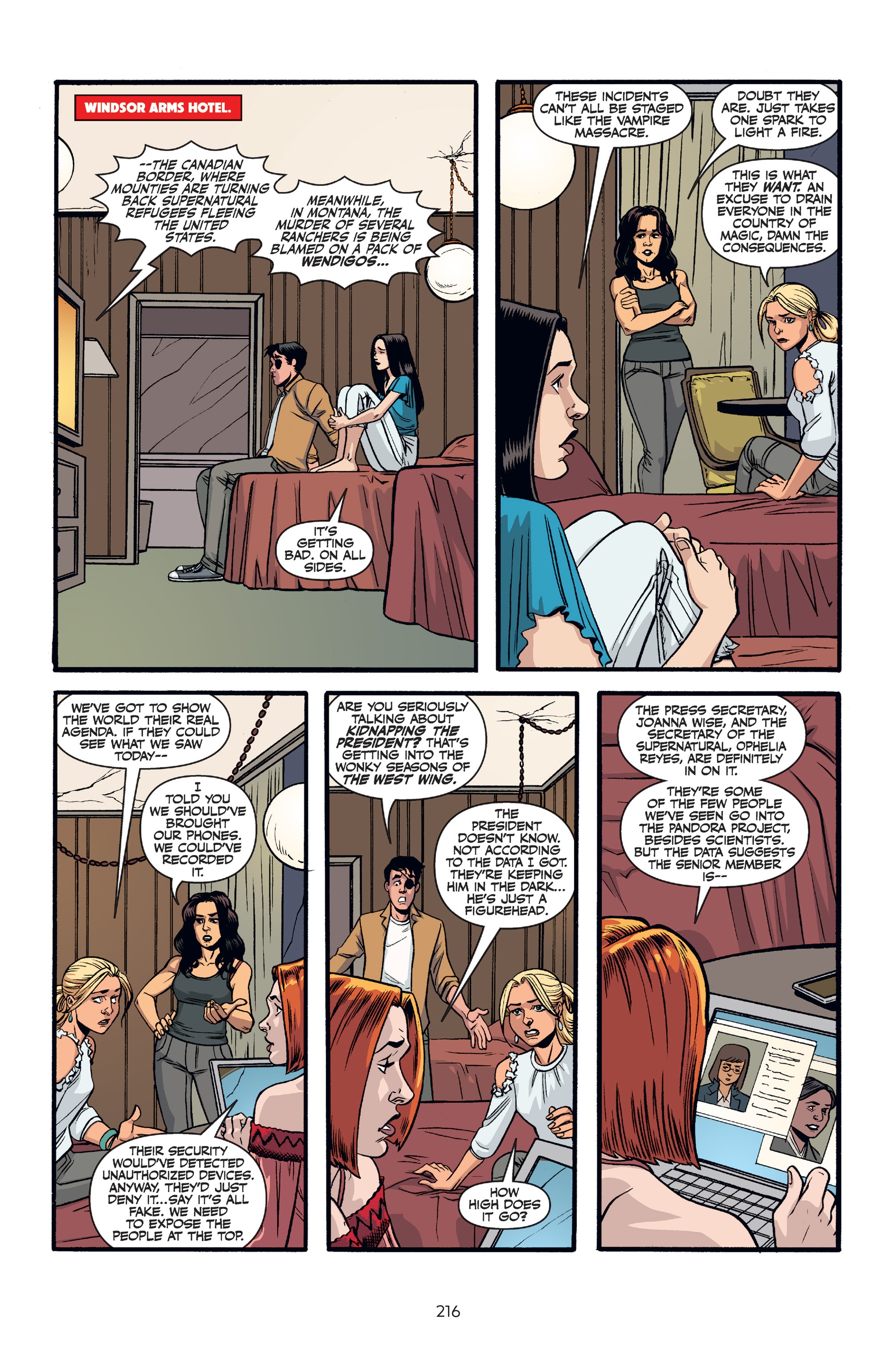 Read online Buffy the Vampire Slayer Season 11 comic -  Issue # _Library Edition (Part 3) - 17