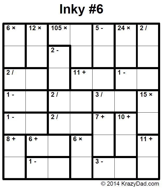 Easy Kenken Puzzle 4x4 - best worksheet