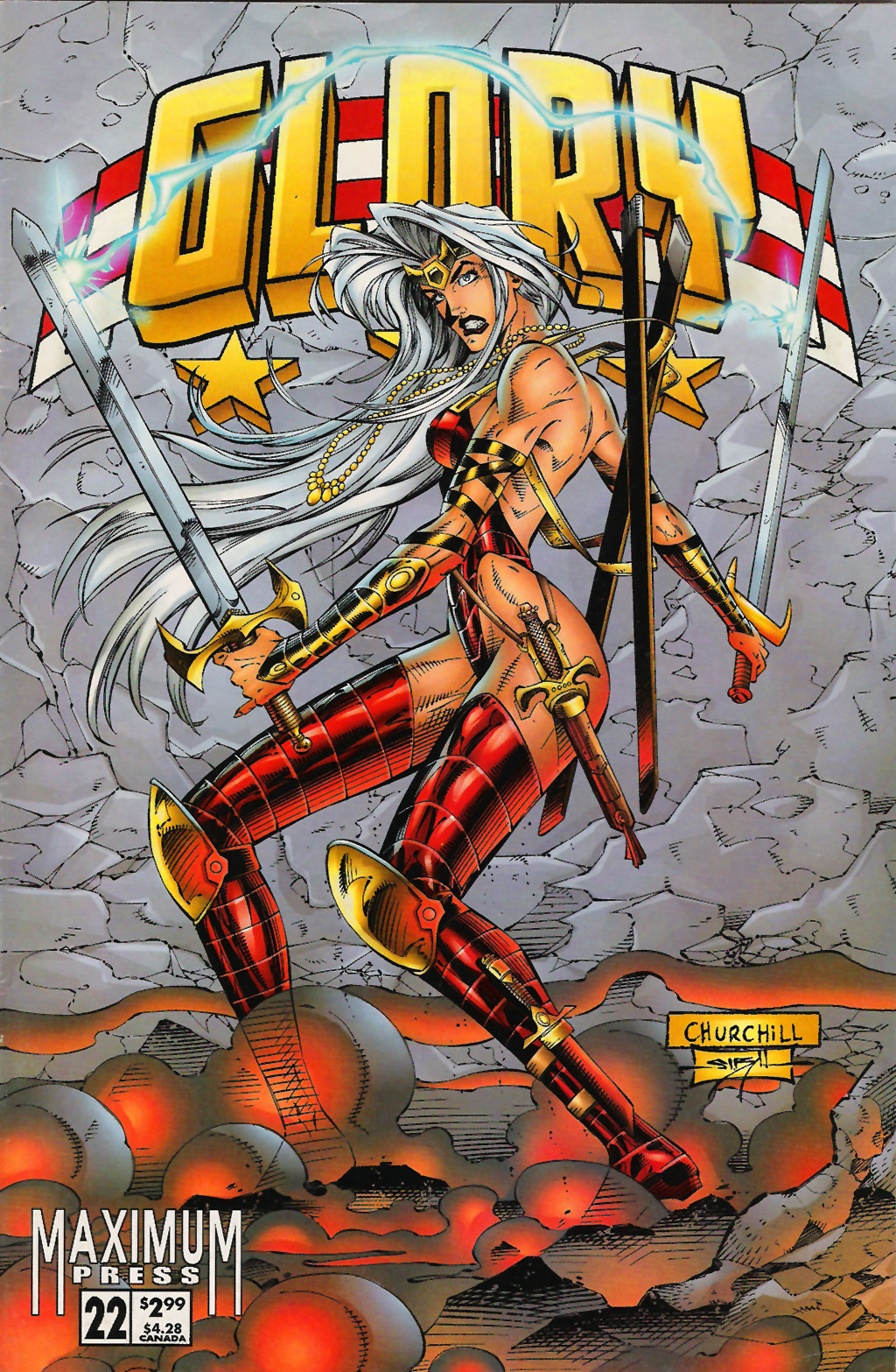 Read online Glory comic -  Issue #22 - 1