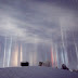 Photographer Captures Amazing 'Light Pillars' Phenomenon in North Bay, Ontario