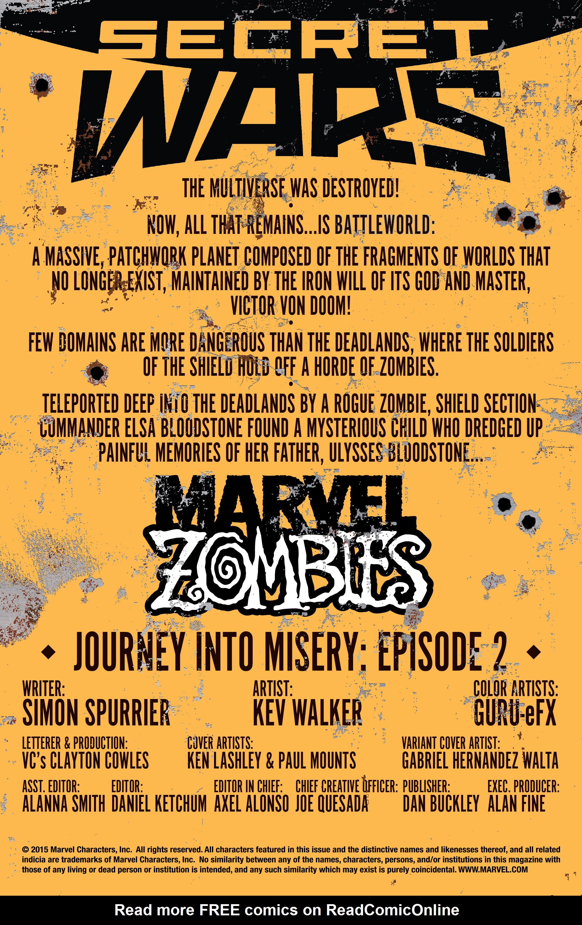 Read online Marvel Zombies (2015) comic -  Issue #2 - 3