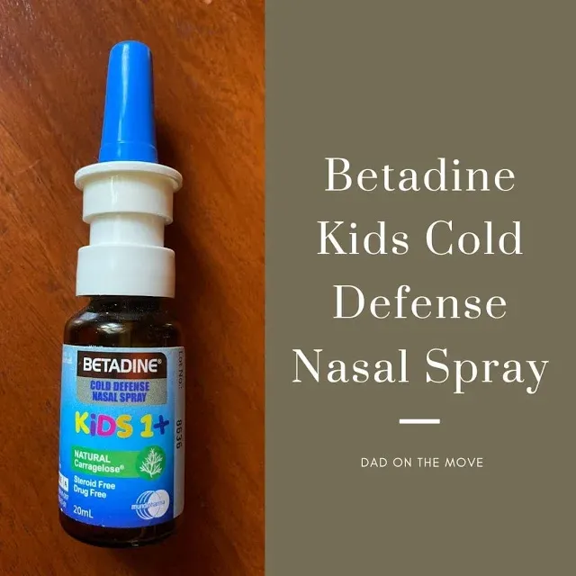 Betadine Kids Cold Defense Nasal Spray review home essential