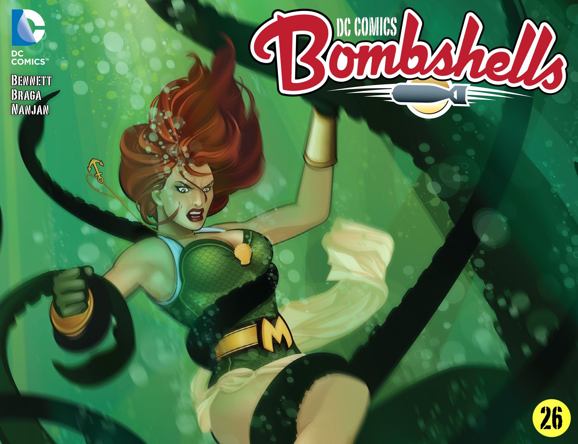 Read online DC Comics: Bombshells comic -  Issue #26 - 1