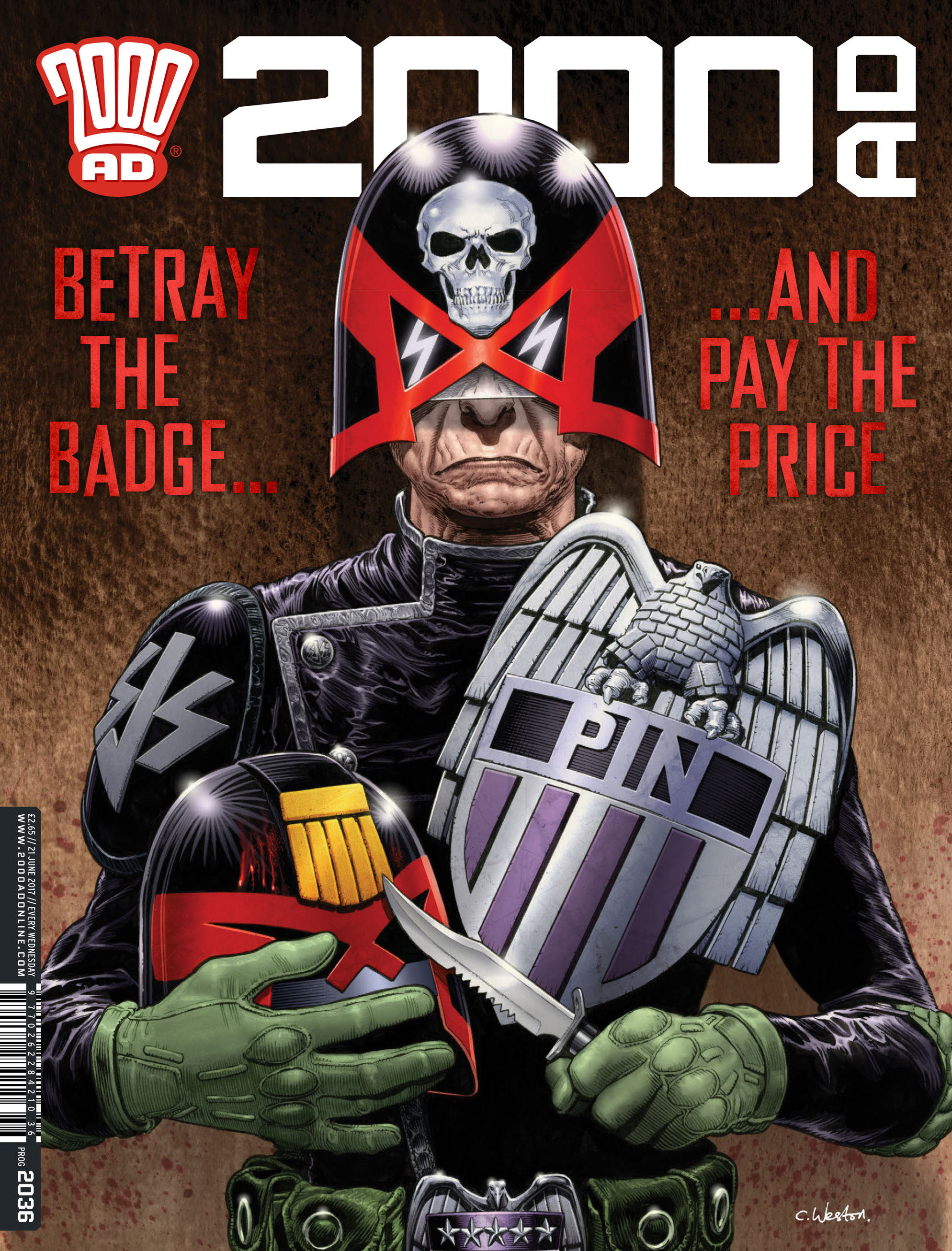 Read online 2000 AD comic -  Issue #2036 - 1