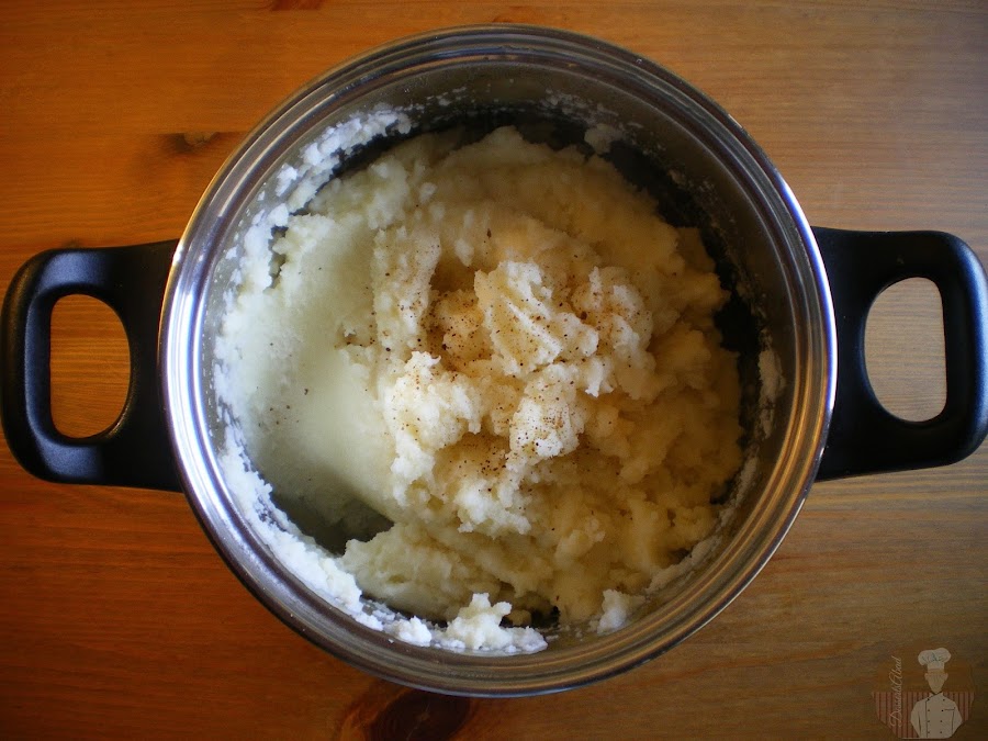 Hachis Parmentier , puré de patatas