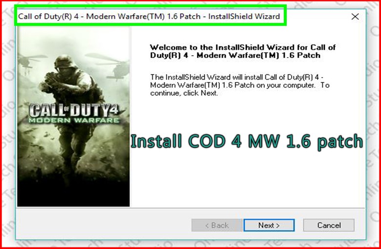 Call of duty 4 modern warfare 1.6 1.7 patch download pc