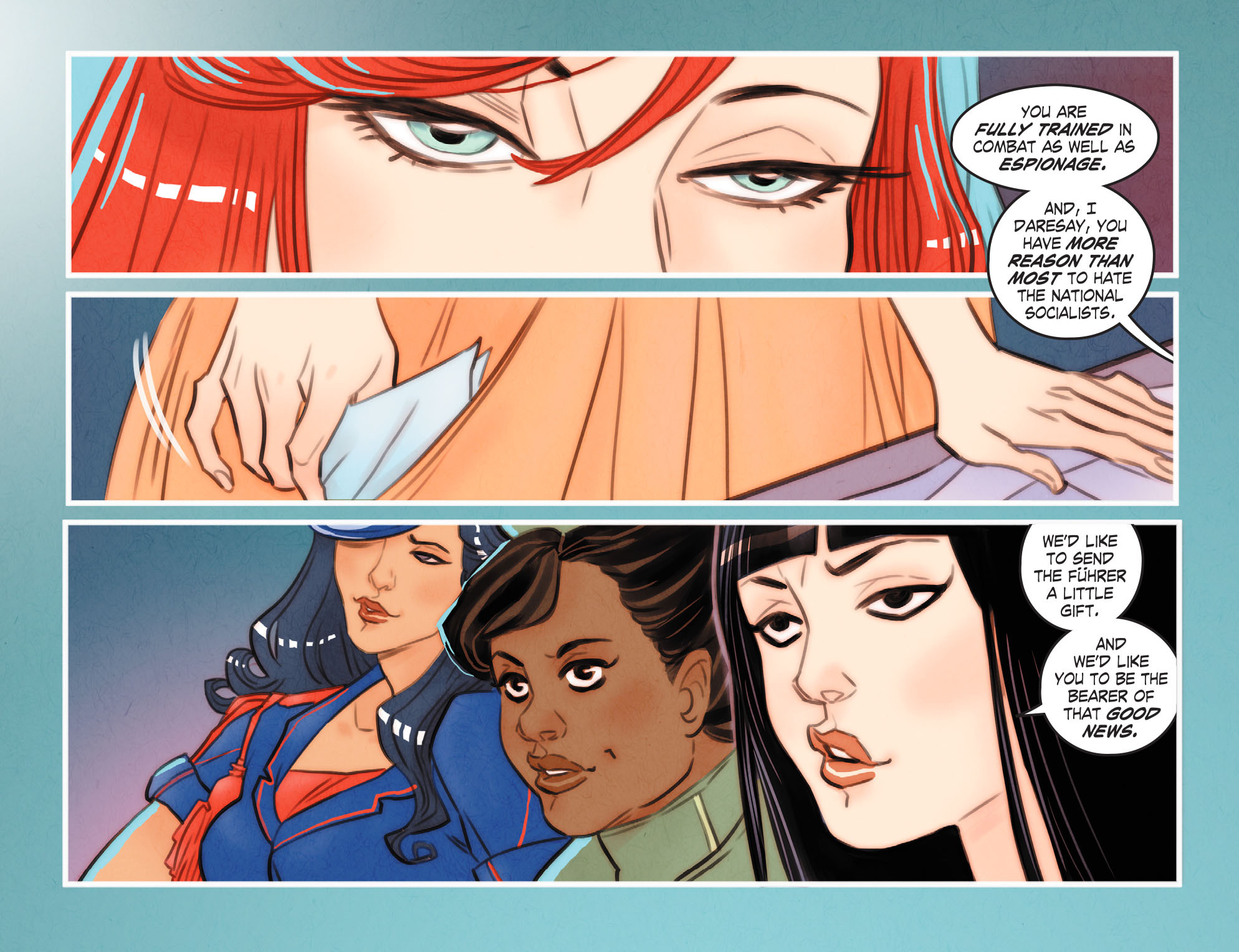 Read online DC Comics: Bombshells comic -  Issue #8 - 20