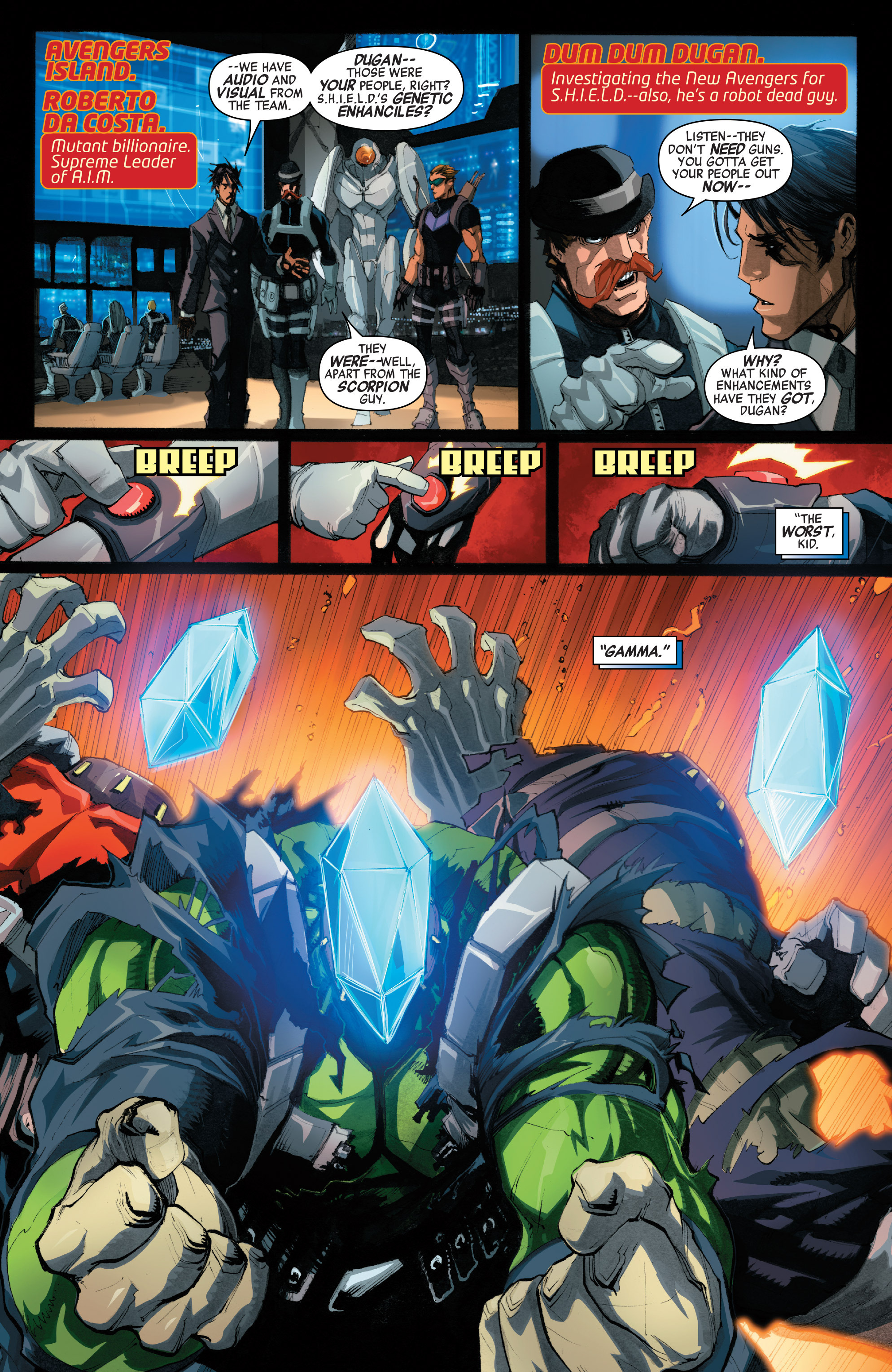 Read online New Avengers (2015) comic -  Issue #2 - 8
