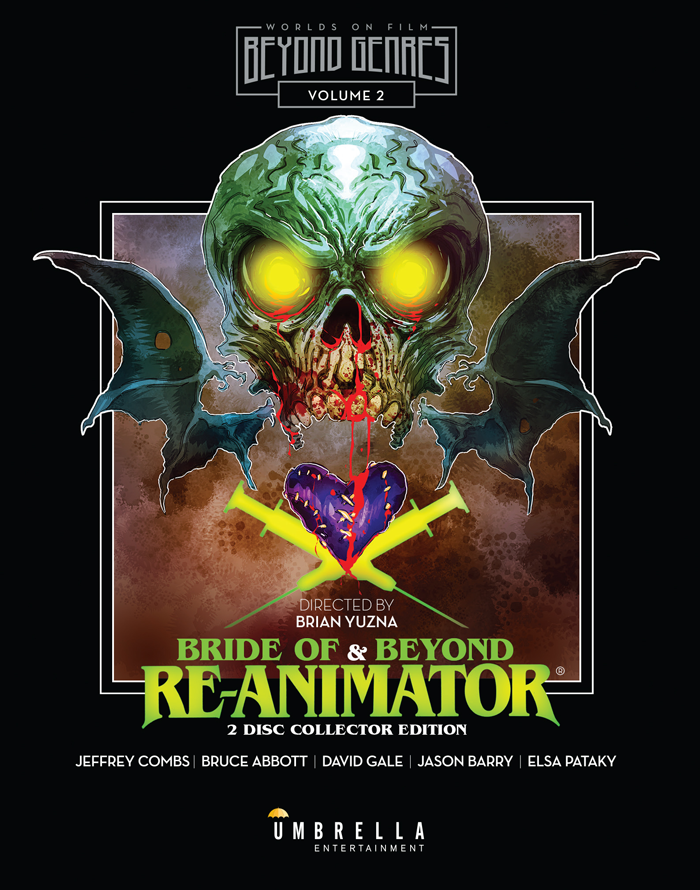 Mcbastard S Mausoleum Bride Of Re Animator 1989 Beyond Re Animator 2003 Umbrella Blu Ray Review