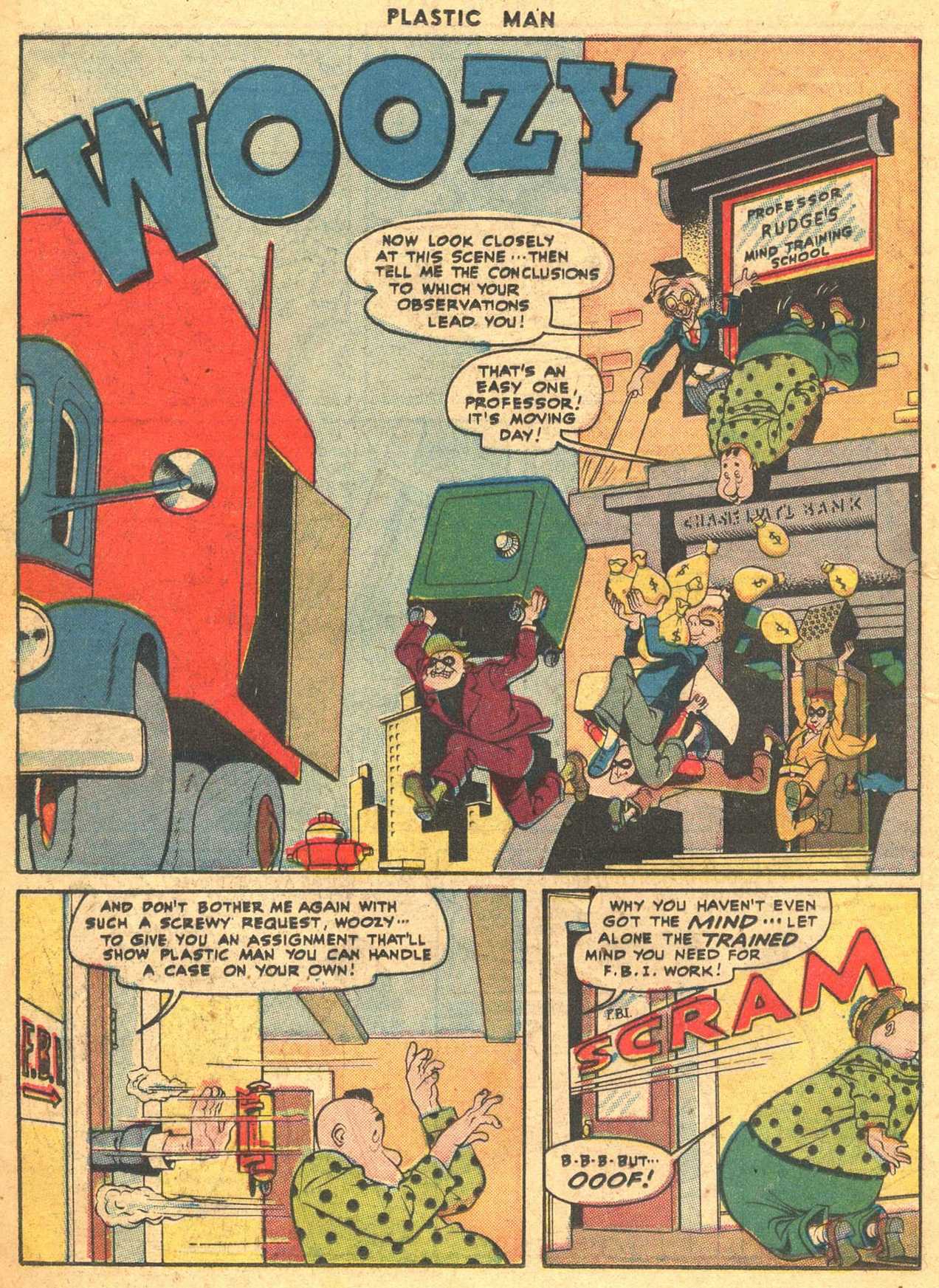 Read online Plastic Man (1943) comic -  Issue #7 - 26