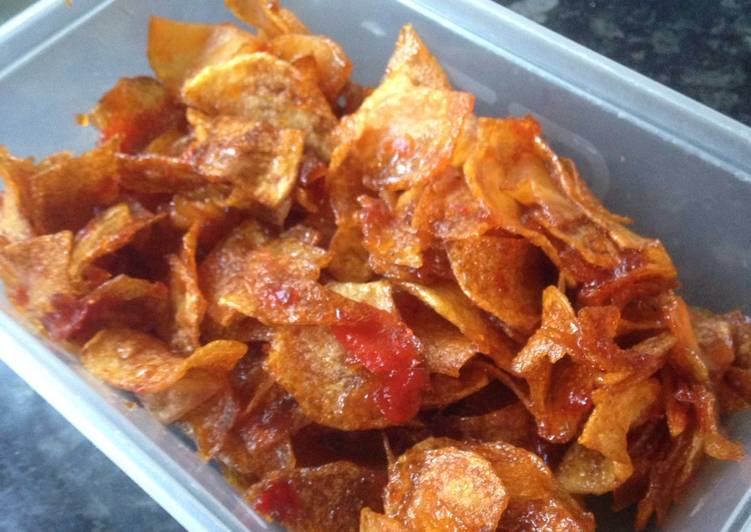 Resepi Ubi Kentang Goreng Kering Bercili Resepi Malaya