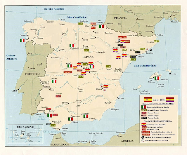 Amici-nemici. Gli italiani in Spagna: 1936-1939 - Italianos en la guerra civil española - CTV - Legionarios italianos en el Corpo di Truppe Volontarie - Camisas Negras fascistas - Anarquistas en Malatesta - Brigadistas comunistas italianos en la XII Birgada Internacional - Garibaldi - Álvaro García Amici-nemici. Gli italiani in Spagna: 1936-1939 - Italianos en la guerra civil española - CTV - Legionarios italianos en el Corpo di Truppe Volontarie - Camisas Negras fascistas - Anarquistas en Malatesta - Brigadistas comunistas italianos en la XII Birgada Internacional - Garibaldi - Álvaro García
