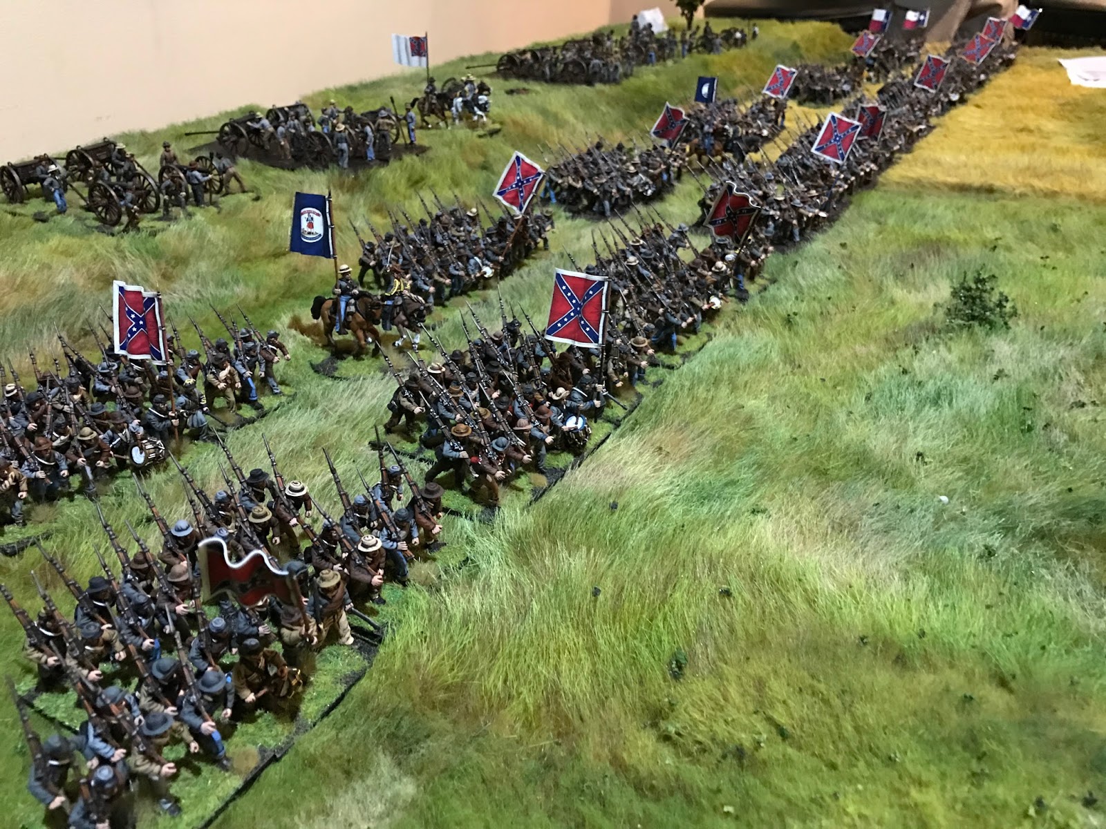 Jay's Wargaming Madness ACW Pickett's Charge AAR