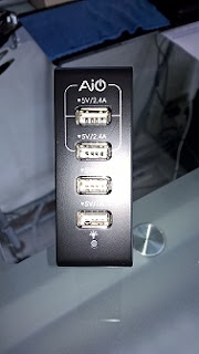 Caricabatteria a Parete 4-Porte USB
