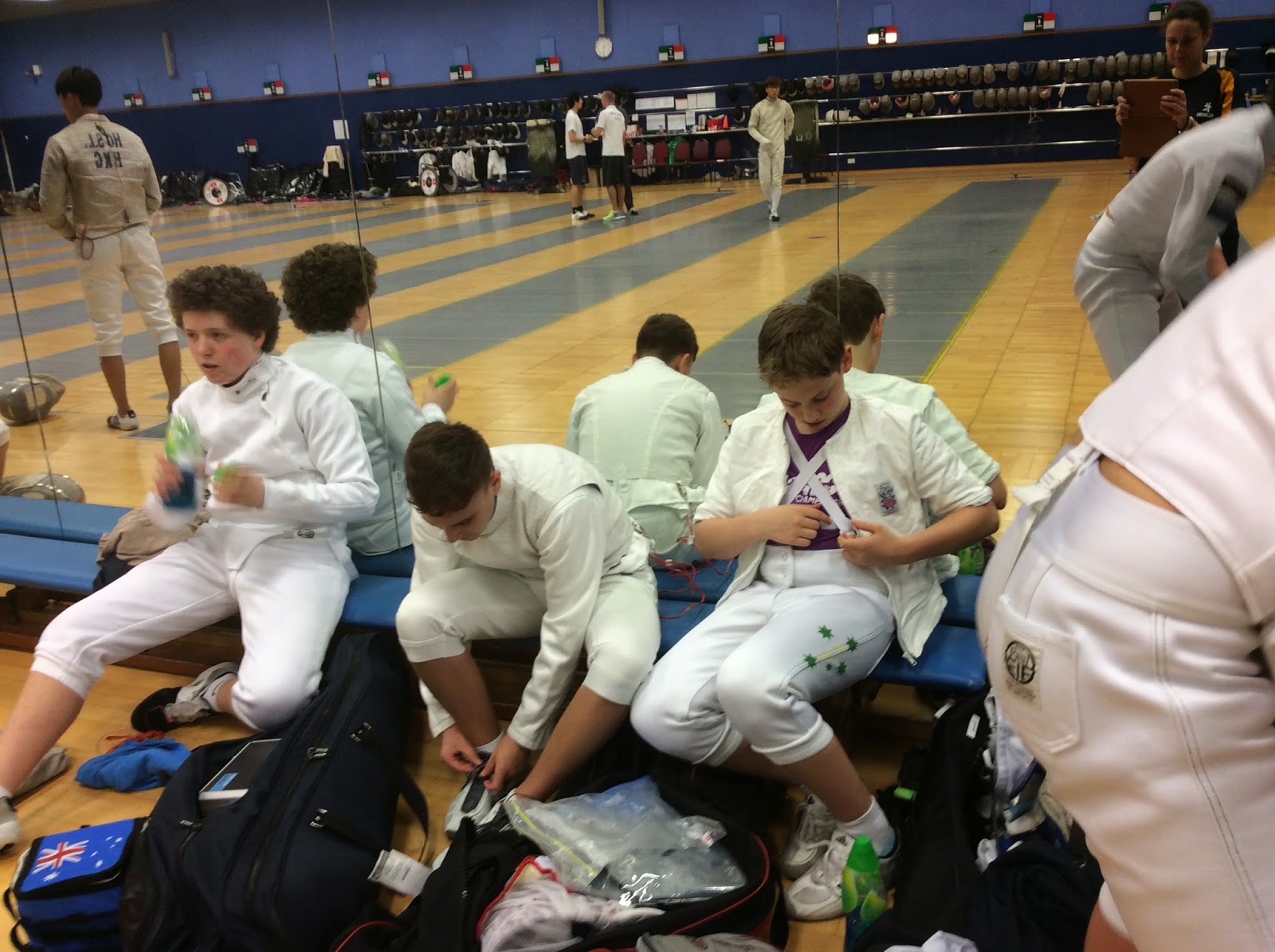 MOSMAN FENCING ACADEMY Training in Hong Kong with National Team