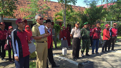 Wakil Bupati Bima Melepas dan Sekaligus Menerima Mahasiswa KKN Angkatan ke-10 STKIP TAMAN SISWA Bima