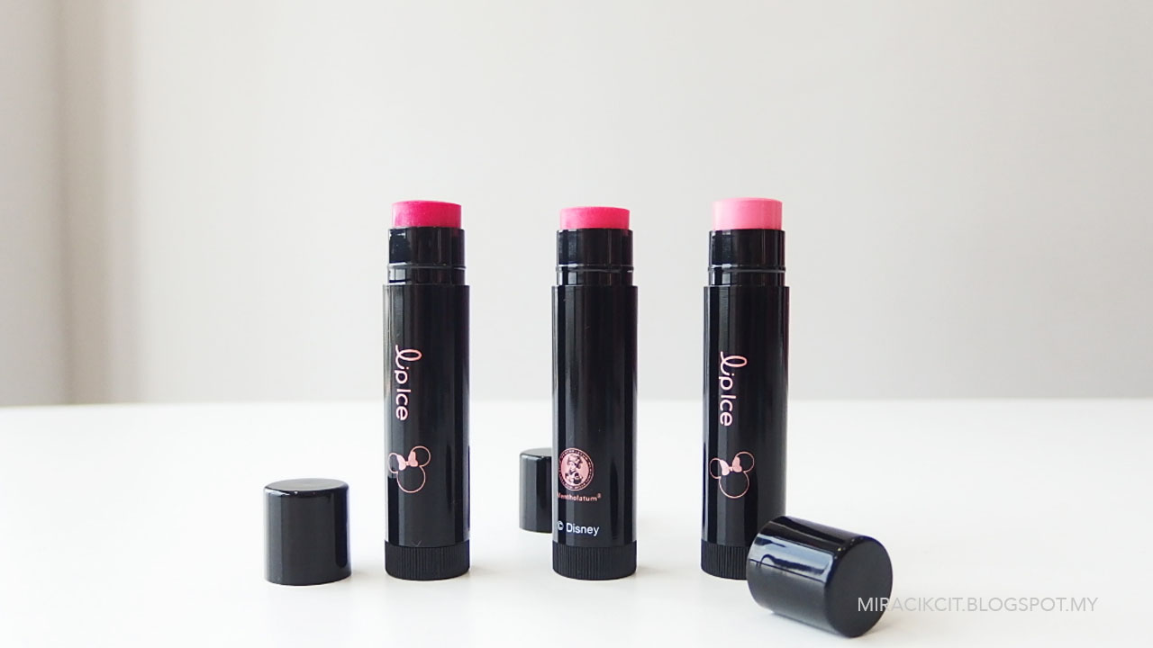 REVIEW DISNEY'S LIP ICE TINTED LIPBALMS & PREMIUM RICH MOIST
