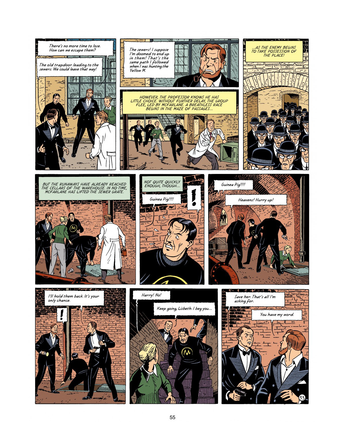 Read online Blake & Mortimer comic -  Issue #20 - 55