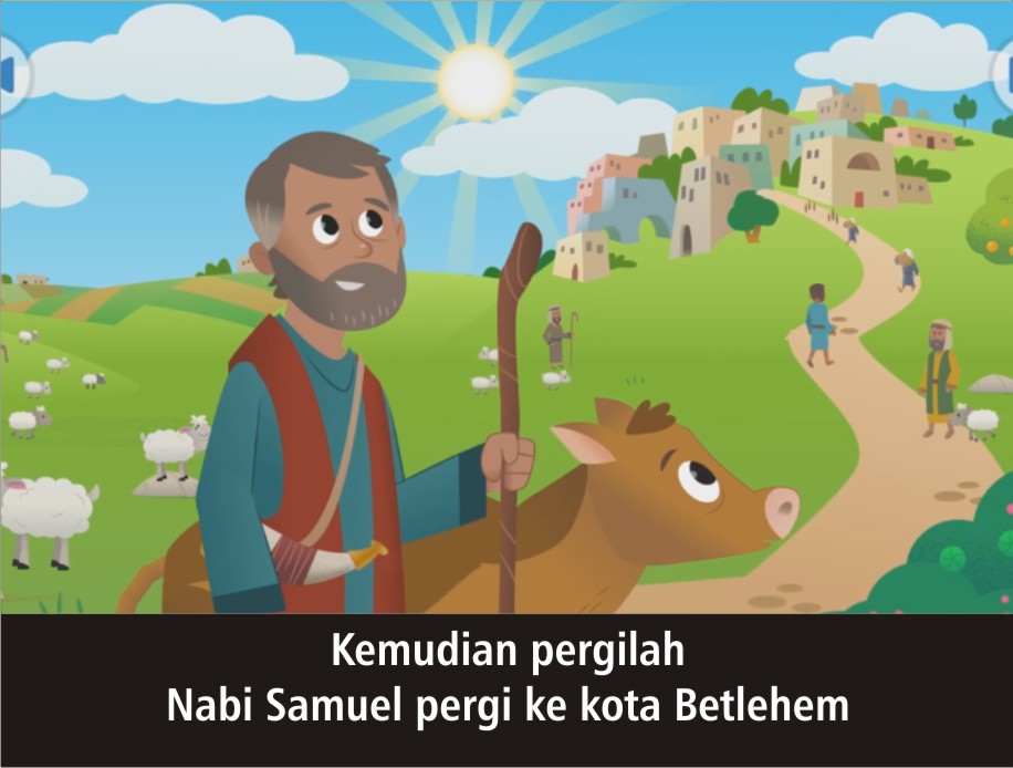 Komik Alkitab Anak: Daud Diurapi Menjadi Raja