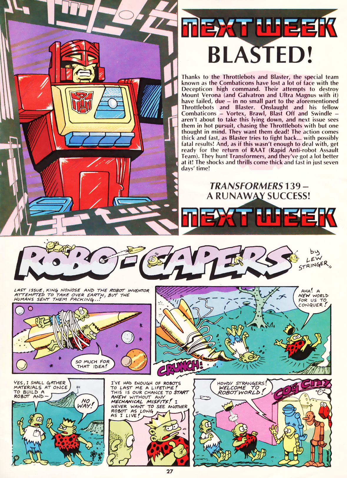 Read online The Transformers (UK) comic -  Issue #138 - 23
