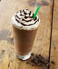 Mocha Frappiccino!!!  My favorite coffee ever!  Ya I know it isn't the best for me, but.... :)
