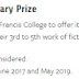 win $50,000 Literary Prize (fiction)