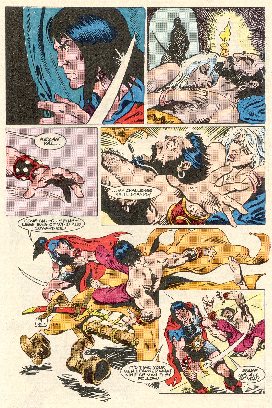 Read online Conan the Barbarian (1970) comic -  Issue #186 - 12