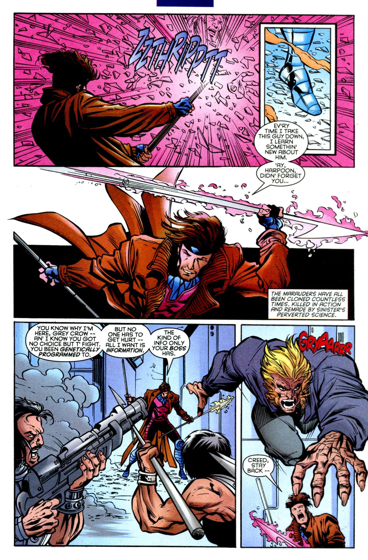 Read online Gambit (1999) comic -  Issue #9 - 17