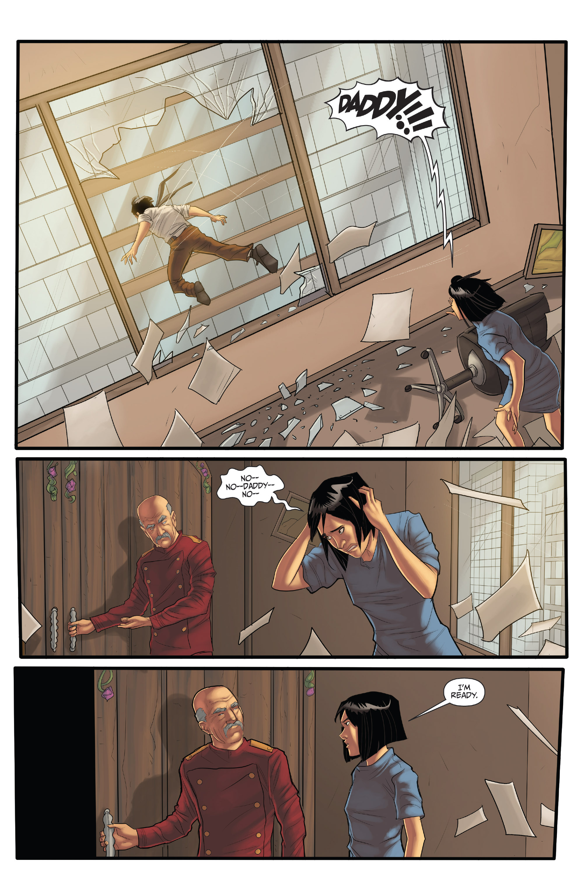Read online Morning Glories comic -  Issue #37 - 22