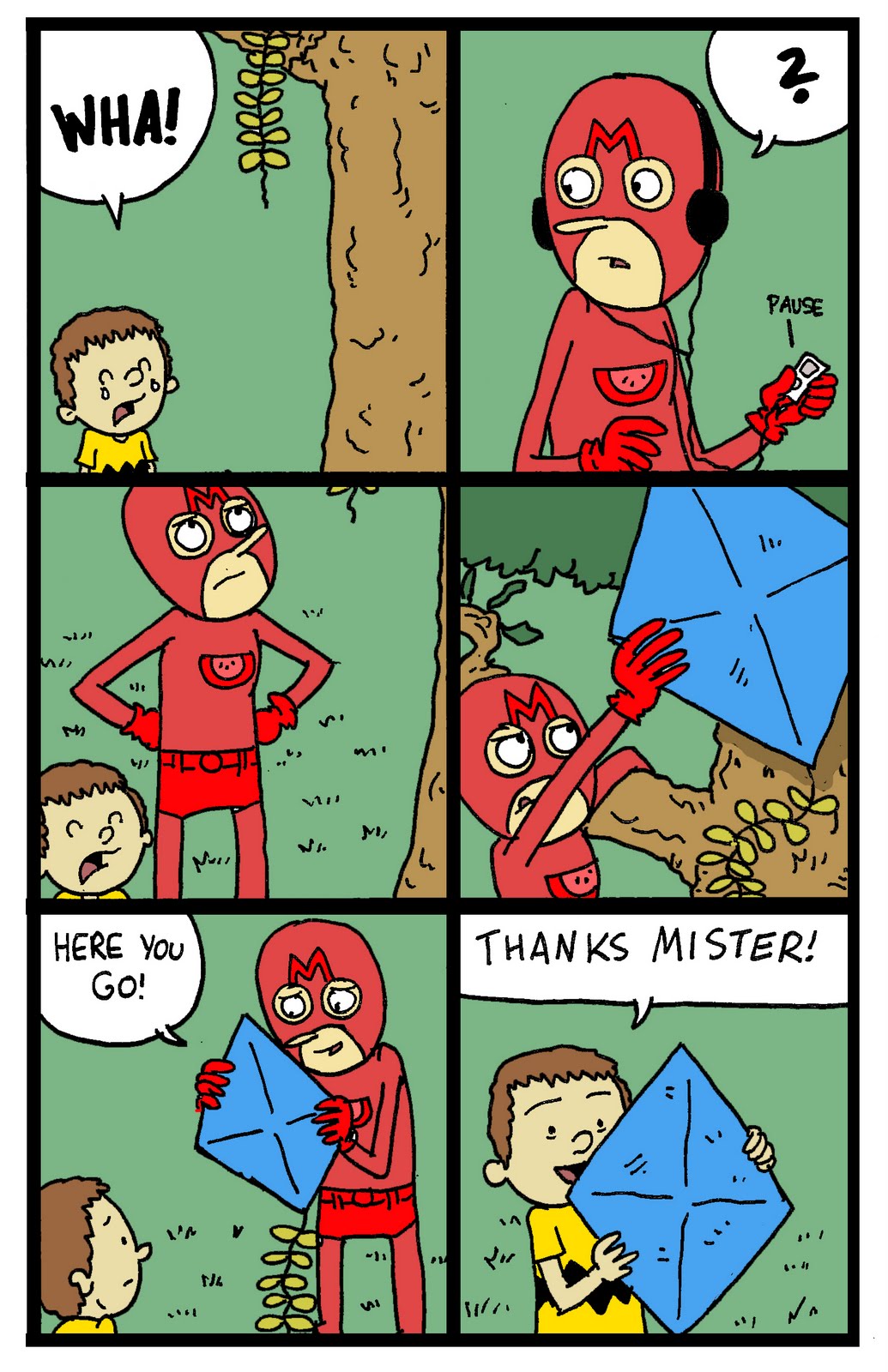 Melon Man Comics Melon Man in The MELON MEN FINAL CHAPTER!