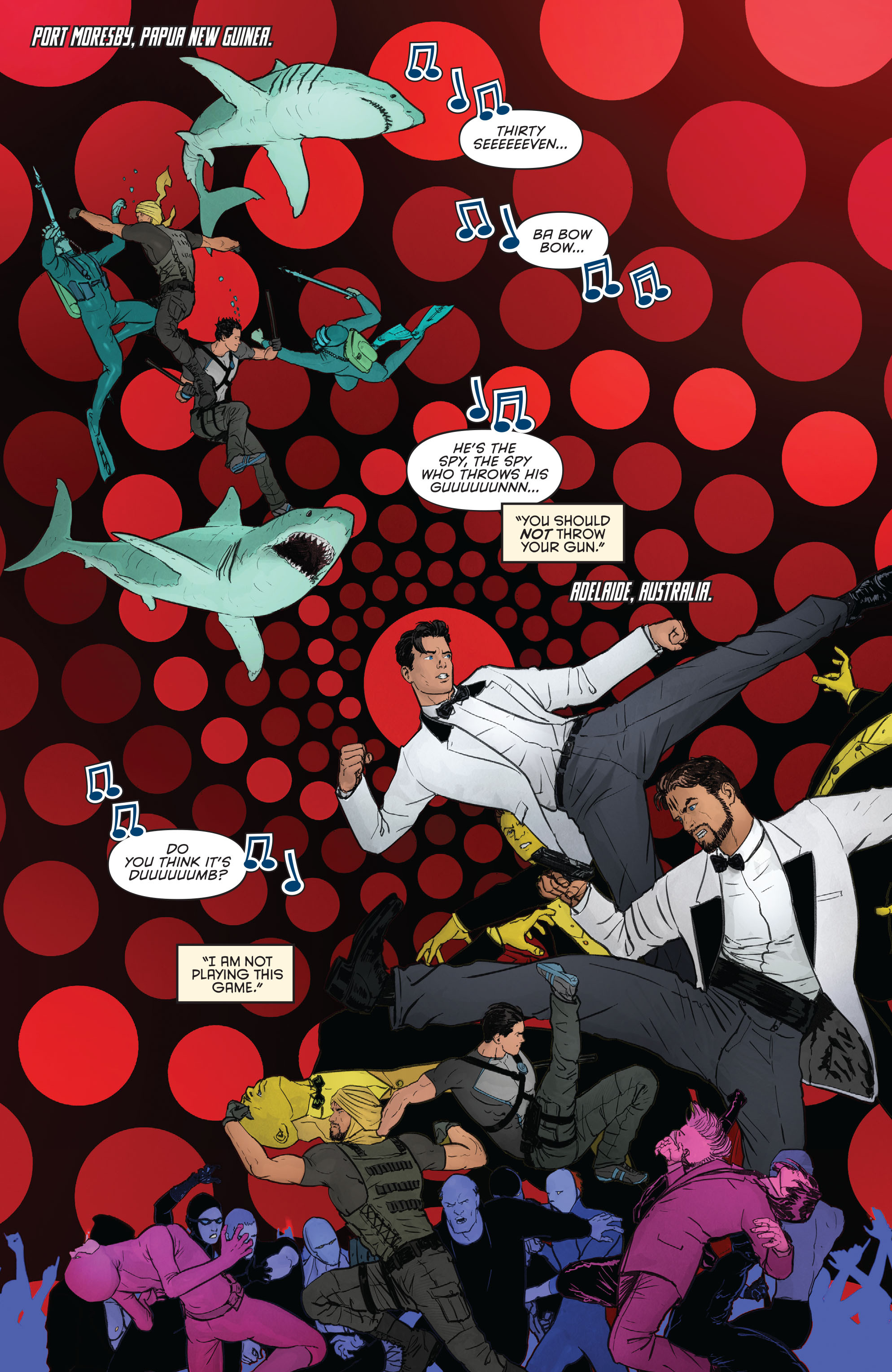 Read online Grayson comic -  Issue #16 - 18