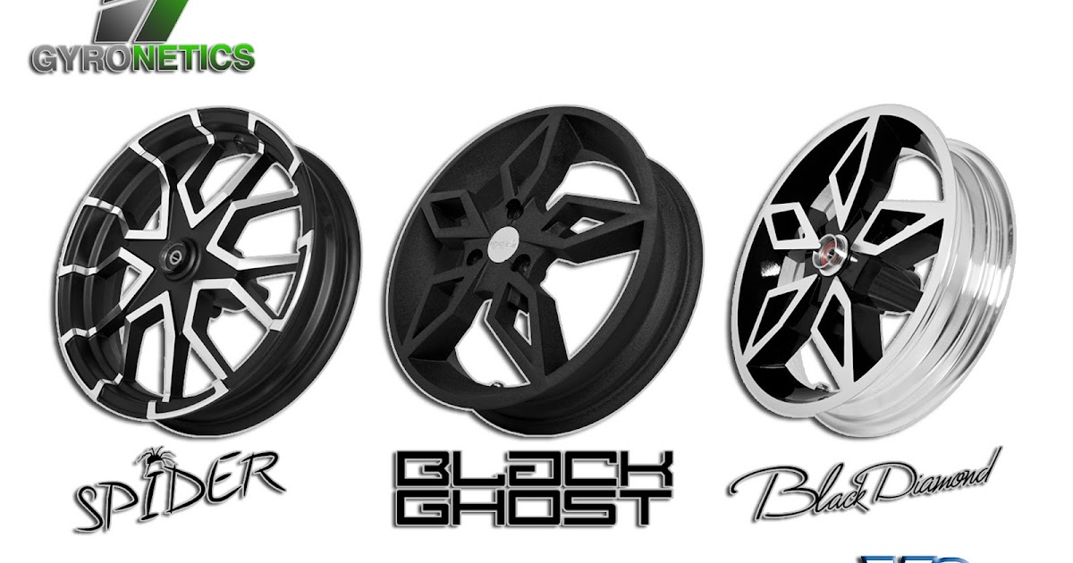 VE Scooter Spares: Gyronetics Alloy Wheels For Peugeot Speedfight 2 \u0026  Yamaha Aerox