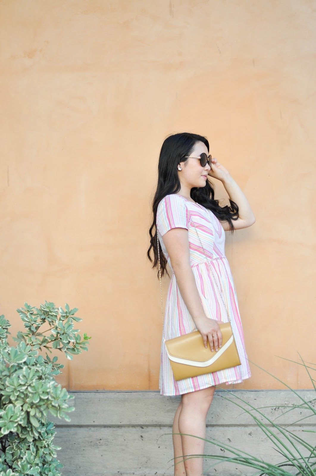 Candy Stripe Dress The Bella Insider