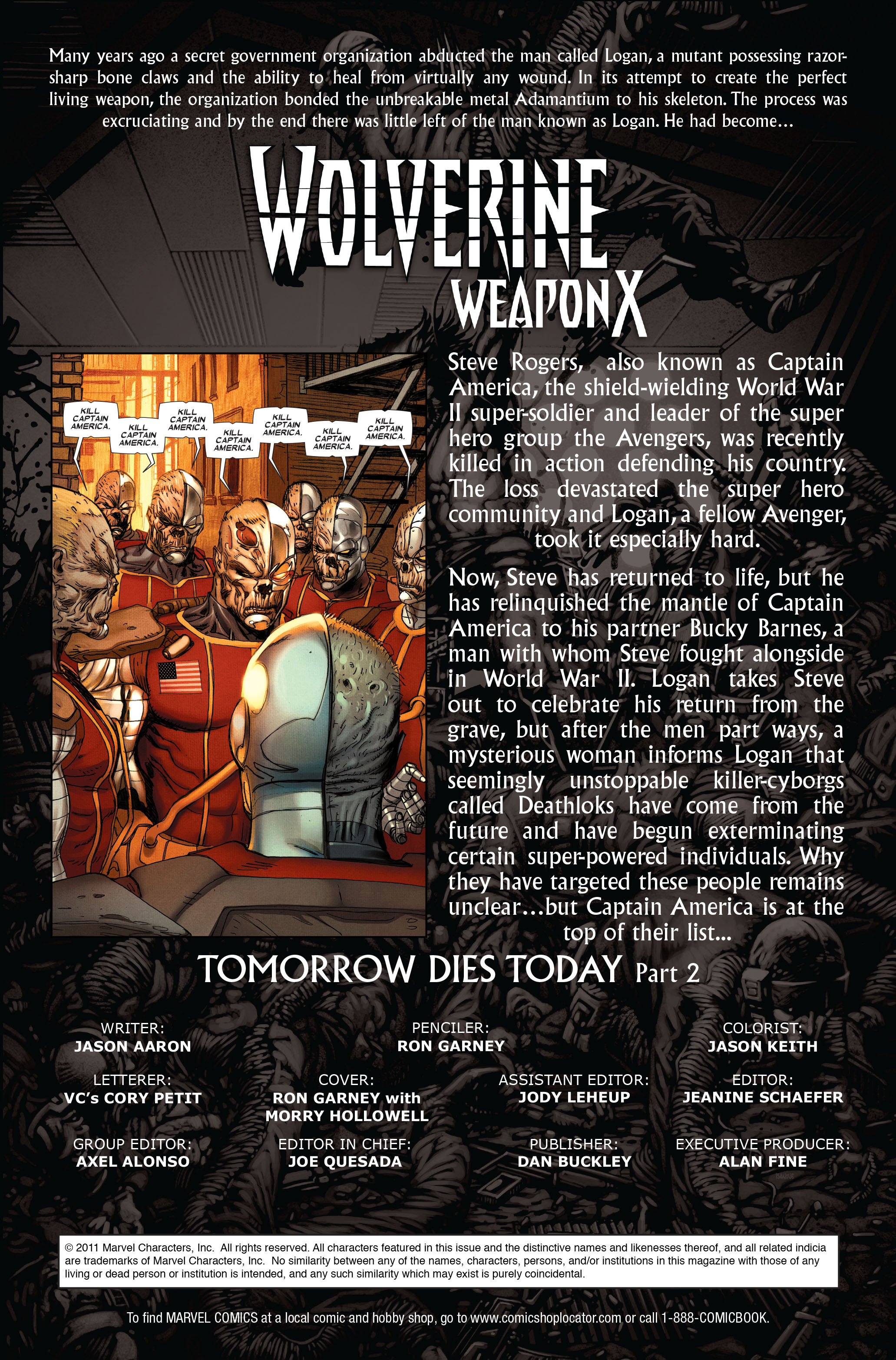 Read online Wolverine: Weapon X comic -  Issue #12 - 2