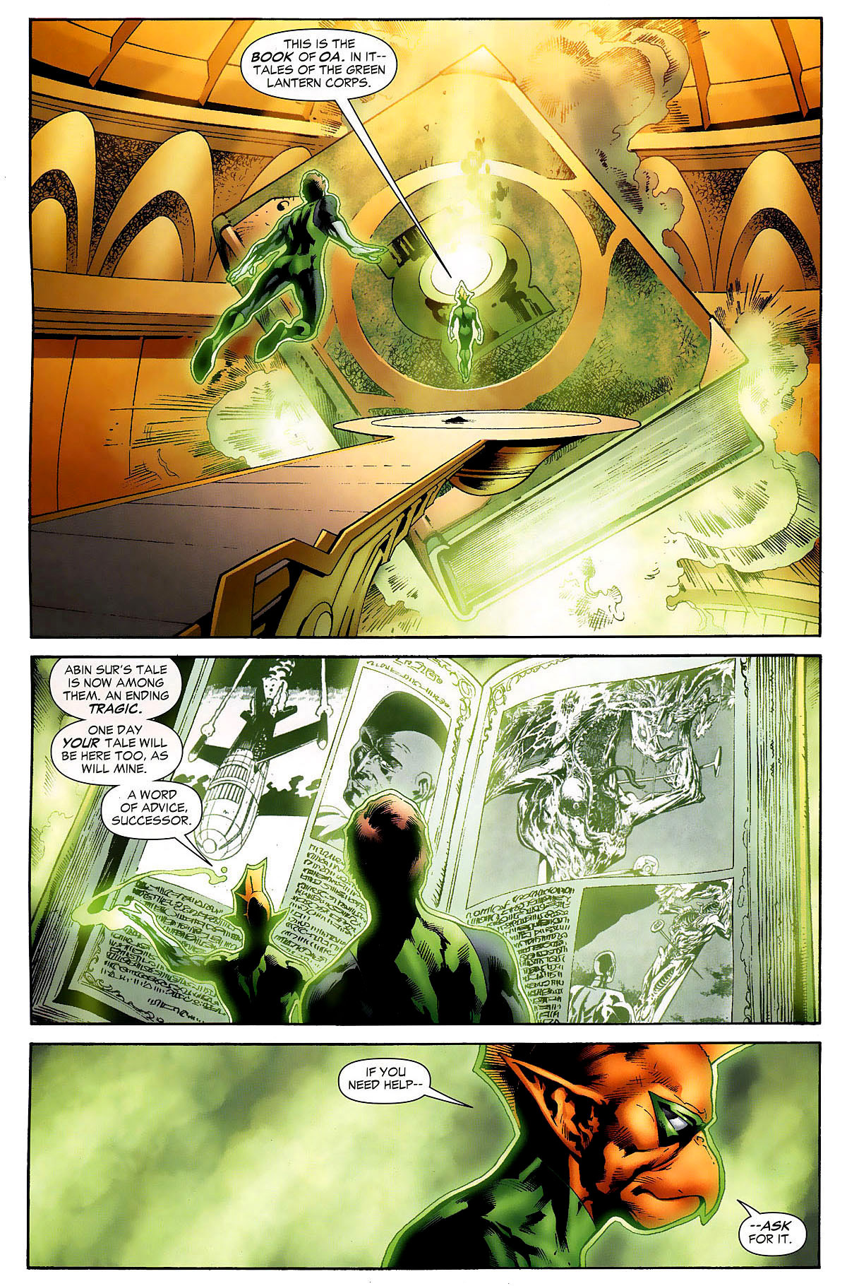 Read online Green Lantern (2005) comic -  Issue #31 - 17