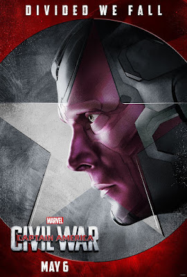 Captain America Civil War Paul Bettany Poster