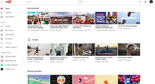YouTube One Channel Redesign