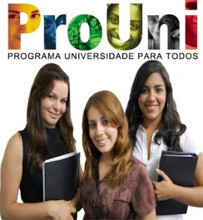 Inscrição para o Prouni começa no dia 17 de janeiro de 2013