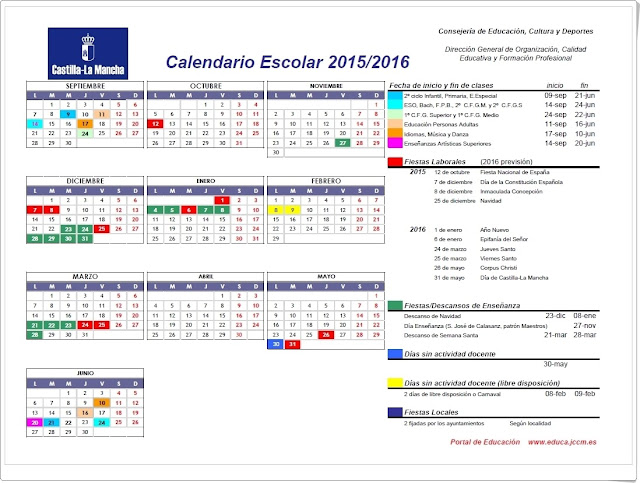 http://www.educa.jccm.es/es/calendario-escolar 