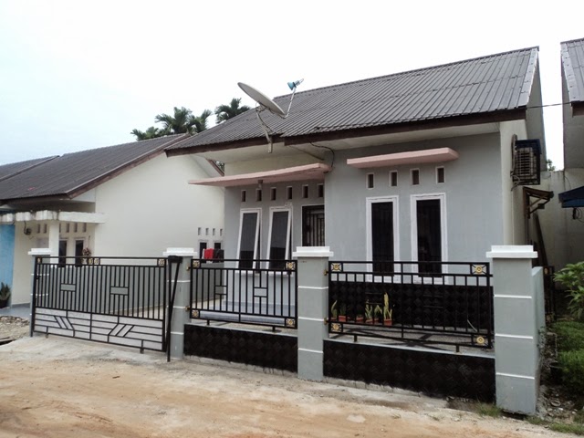 Cat Pagar Rumah Minimalis Rumah Joglo Limasan Work