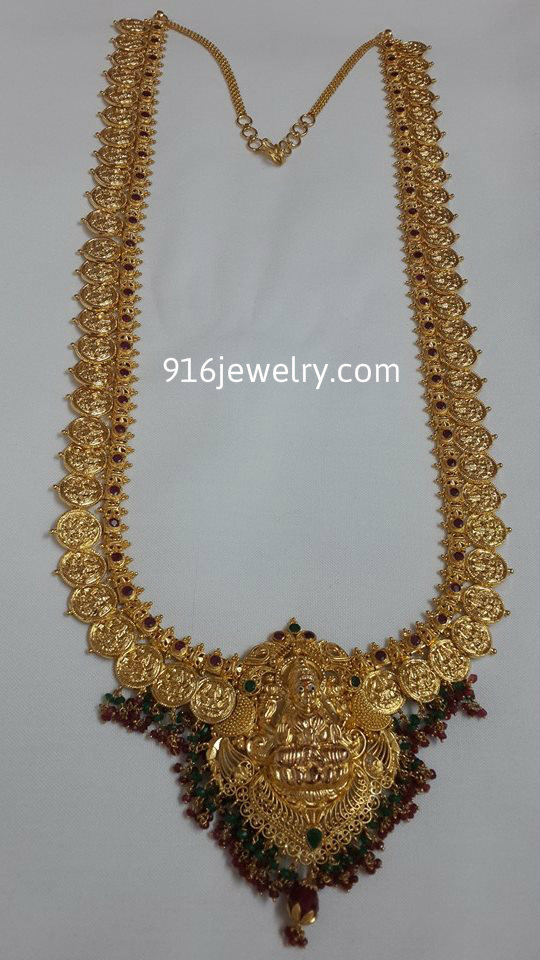 Kasula haram | Gold bridal jewellery sets, Bridal jewellery design, Indian  gold jewellery design