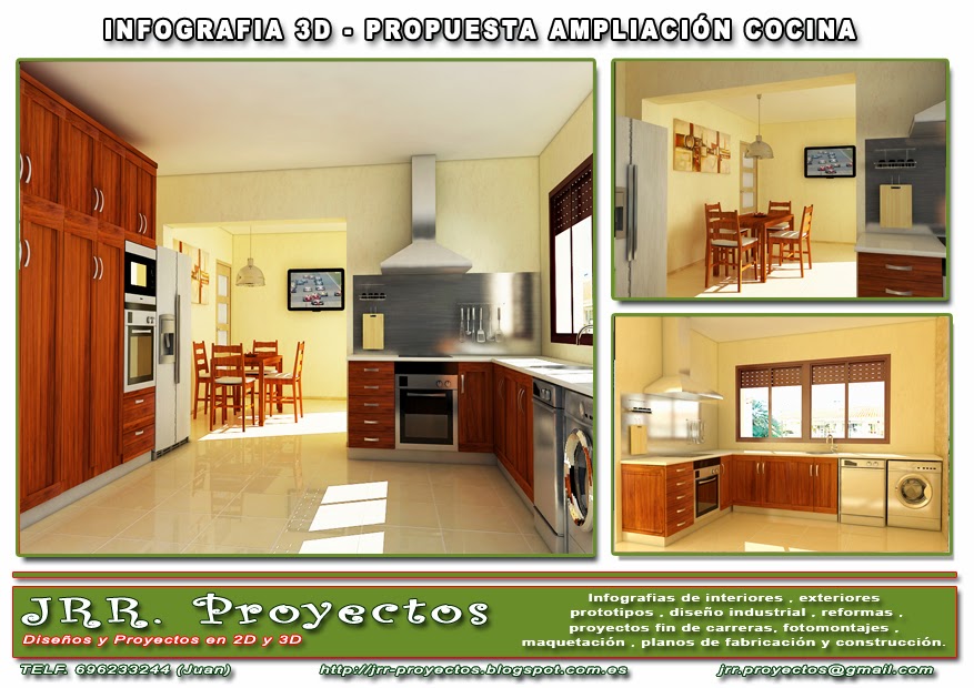 JRR. PROYECTOS: COCINA COMEDOR