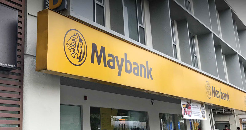 Maybank Logo 237 Design
