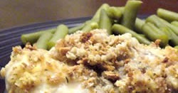 COASTALPINES: Swiss Chicken Casserole {Let's Eat Recipe Swap}