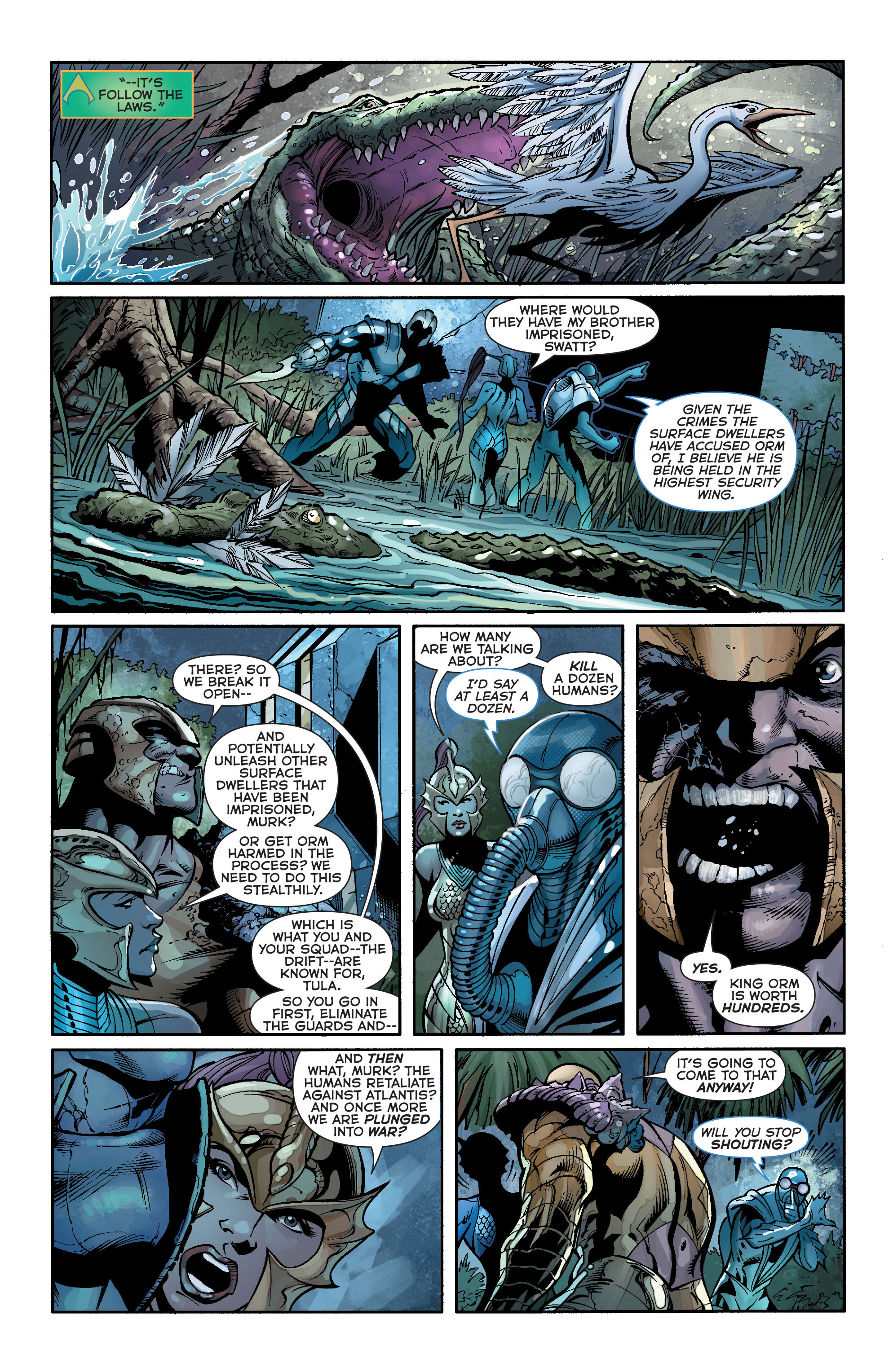 Read online Aquaman (2011) comic -  Issue #23 - 8