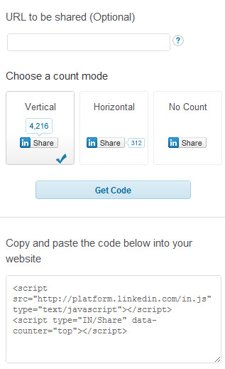 How To Add LinkedIn Share Button To Your Blog
