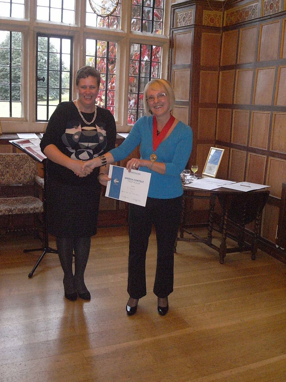 First Quilting Steps Toastmasters International Area 22 Humourous and