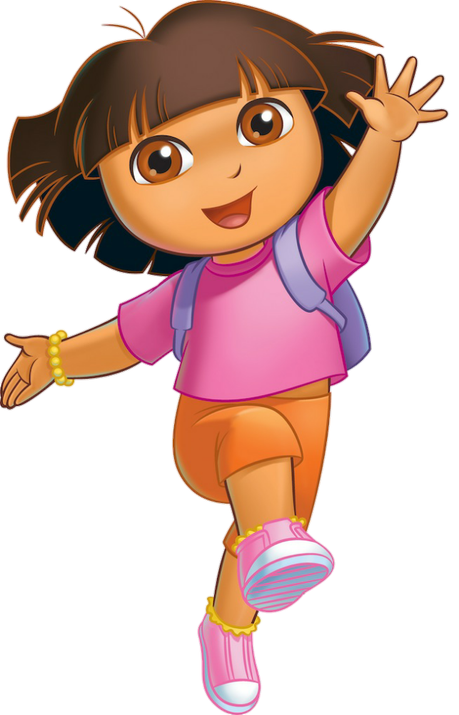 Cartoon Characters: Dora the Explorer (PNG)