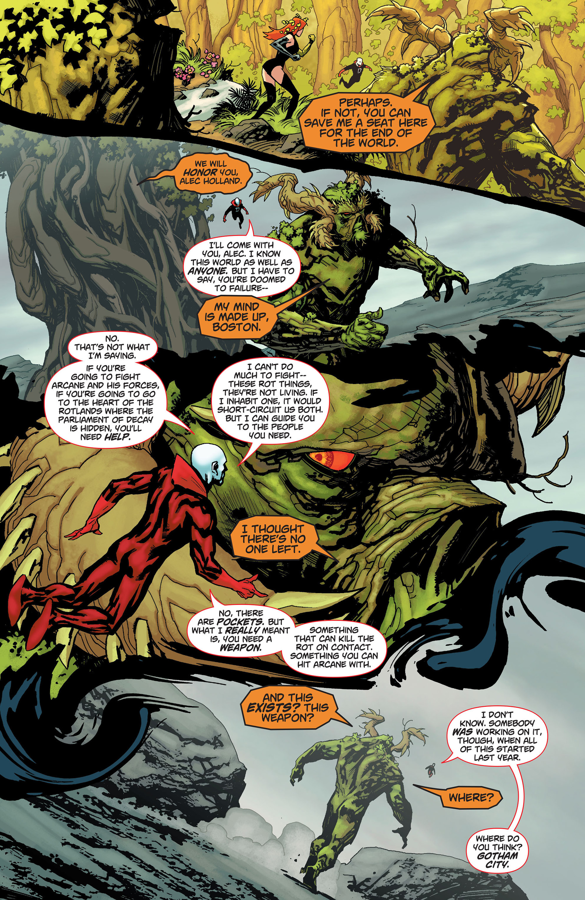 Read online Swamp Thing (2011) comic -  Issue #14 - 12