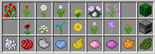 Pog's Blog: Minecraft colours (dyes)